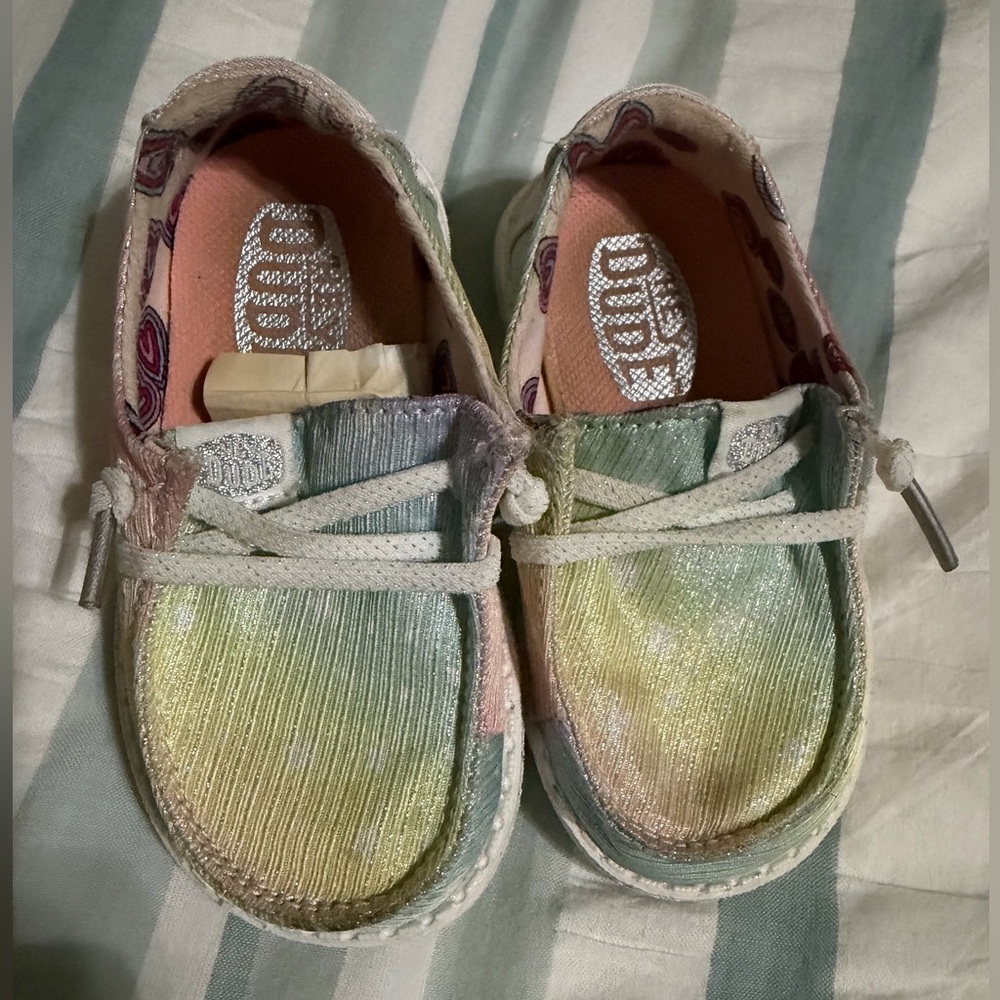 Hey Dude Multicolor Kids Moccasins